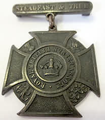 Royal British Nurses Association membership badge