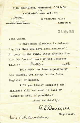 GNC Eam Result Letter 1935