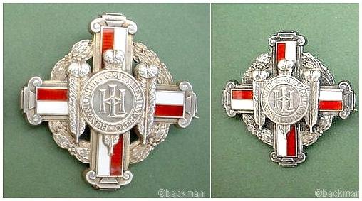 The London Hospital Badge - early and later versions