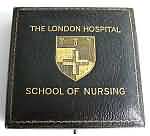 Lodon Hospital badge case - circa 1930 - 34