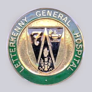 Letterkenny Genral Hospital (Ireland) Nurse badge.